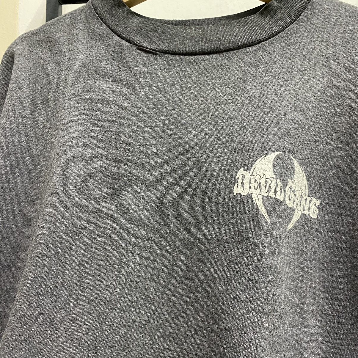 Japanese Brand VINTAGE Devil Cane Cross Chrome Hearts Inspired Sweatshirts Size US L / EU 52-54 / 3 - 7 Thumbnail