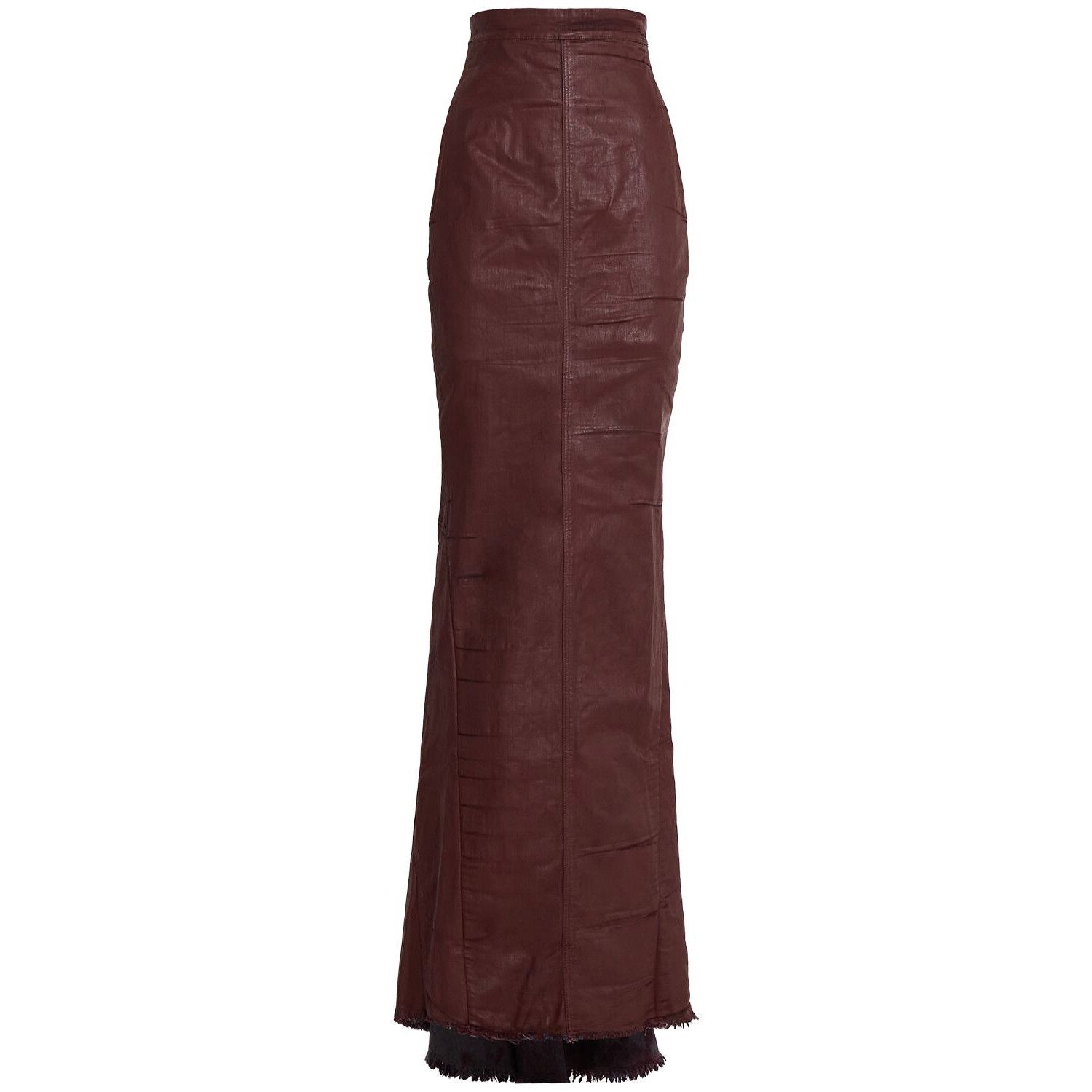 RICK OWENS DRKSHDW Concordians Lido Burgundy Skirt New & Aut