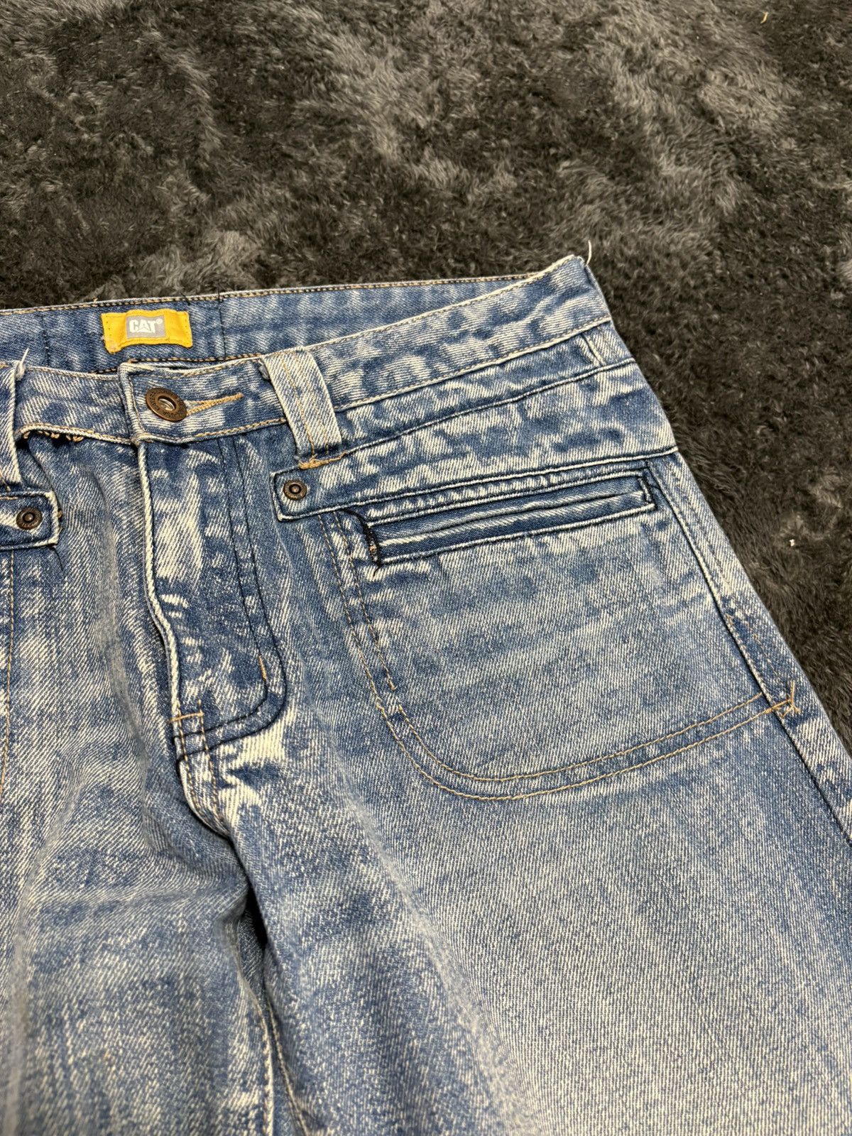 Miss Sixty Vintage Faded Distressed Y2K Flared Jeans Miss Sixty Style Size 27" / US 4 / IT 40 - 3 Thumbnail