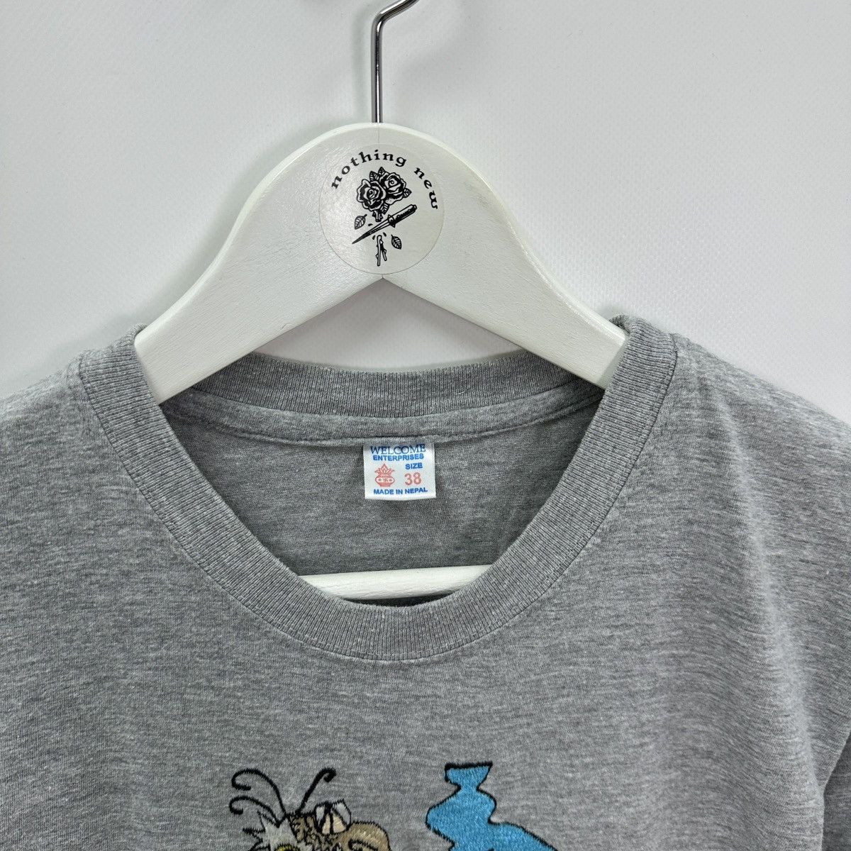 Vintage Vintage 00s Natosaphix Asterix & Obelix embroidered logo tee Size US M / EU 48-50 / 2 - 5 Thumbnail