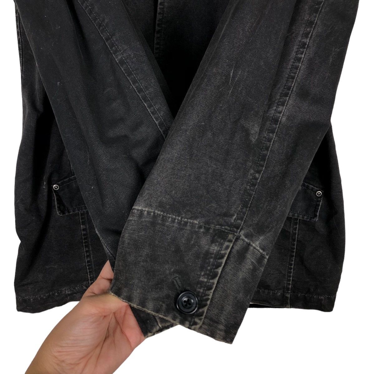 Japanese Brand 🔥90’s Vintage Chore Jacket Worker Kansai Japan Issey Miyake Size US L / EU 52-54 / 3 - 13 Thumbnail