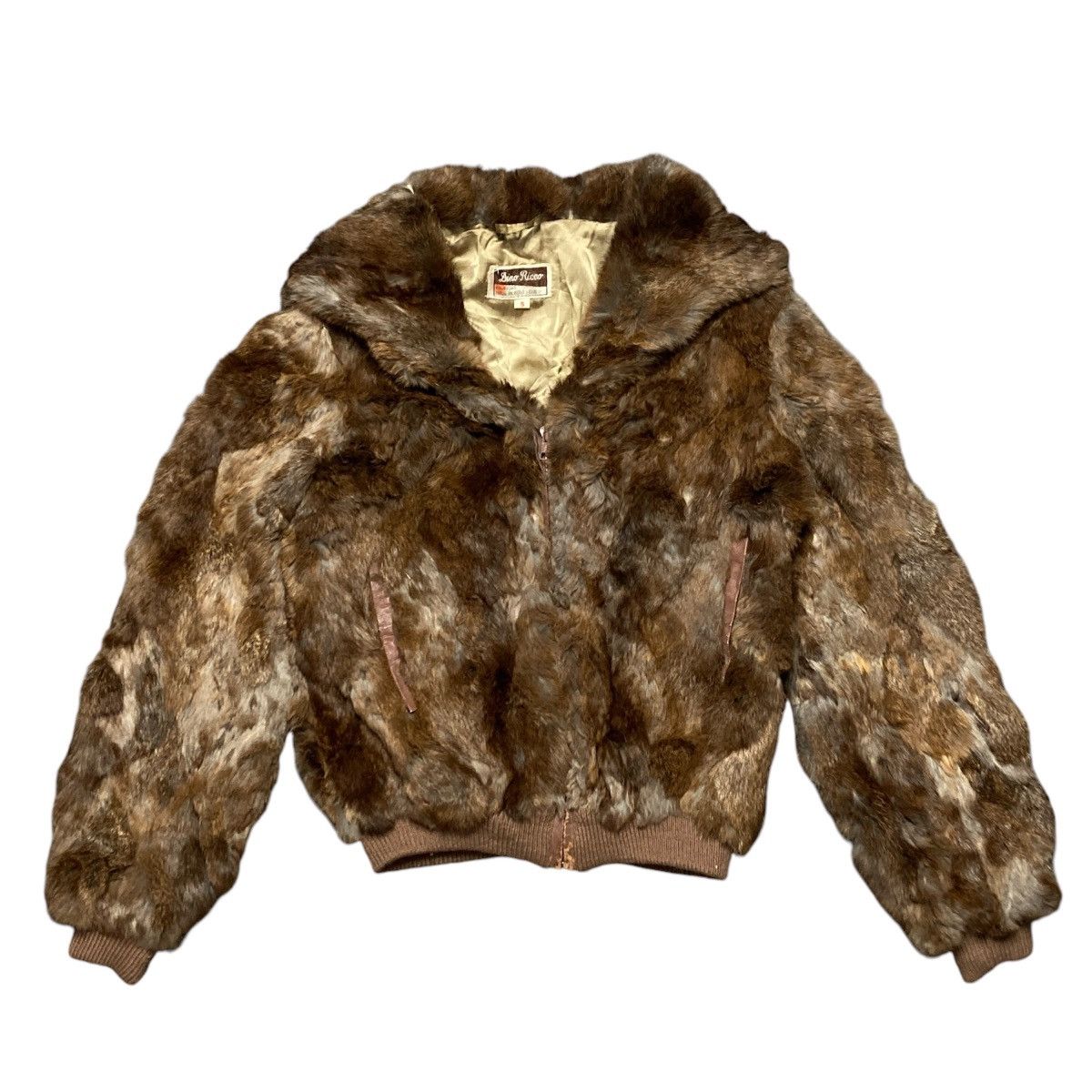 Japanese Brand × Vintage Real fur made in Hong Kong mini coat Size S / US 4 / IT 40 - 1 Thumbnail