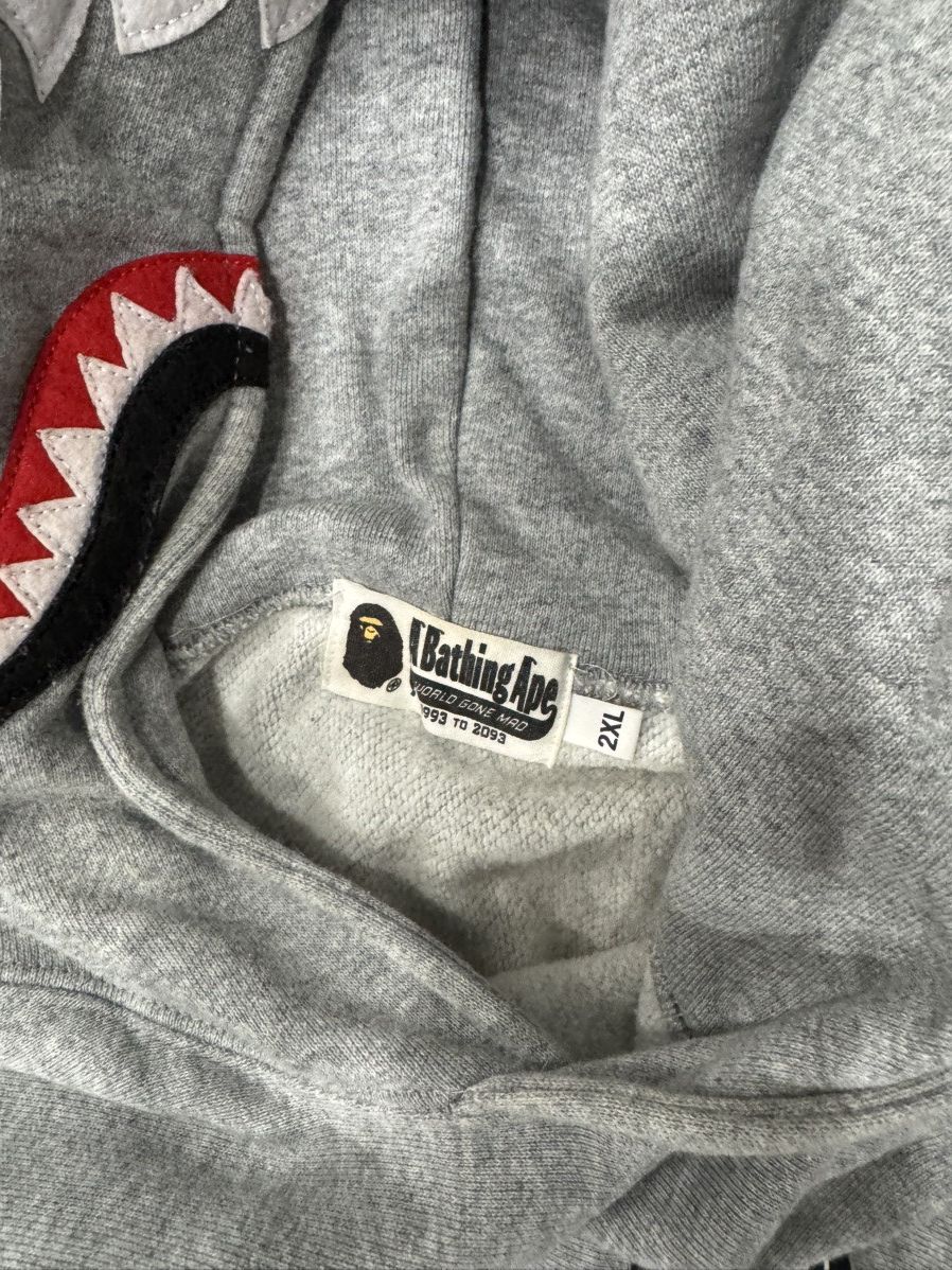 Bape Bape shark hoodie Size US XXL / EU 58 / 5 - 3 Thumbnail