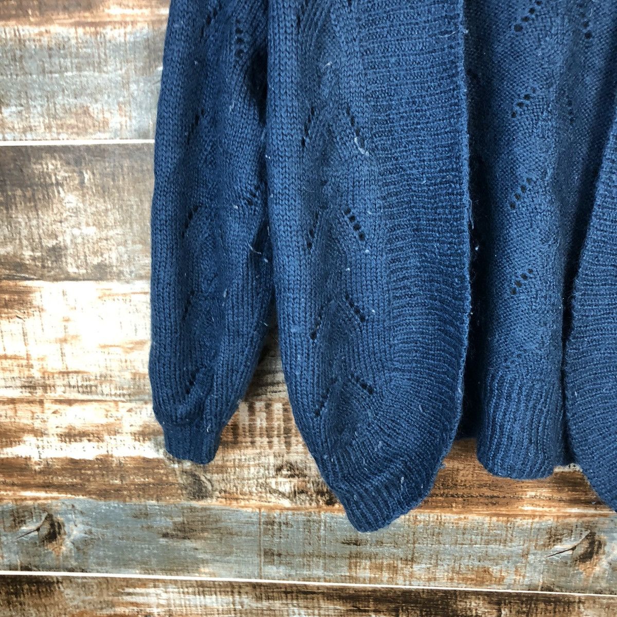 Japanese Brand Japanese Brand Blue Cardigan Knitwear #A1597 Size US M / EU 48-50 / 2 - 7 Thumbnail