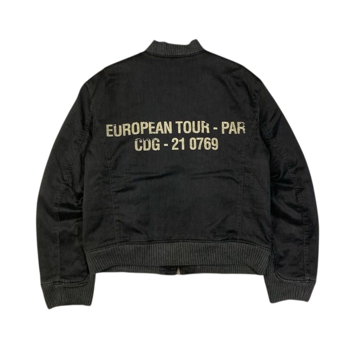 Diesel Vintage Diesel European Tour Bomber Jacket Size US L / EU 52-54 / 3 - 1 Thumbnail
