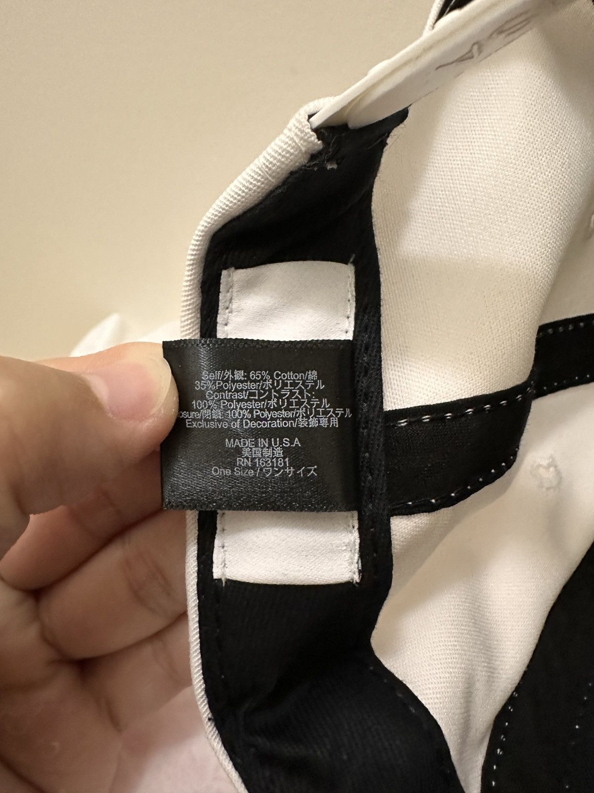Rhude Rhude Trucker Hat USA White Size ONE SIZE - 6 Thumbnail