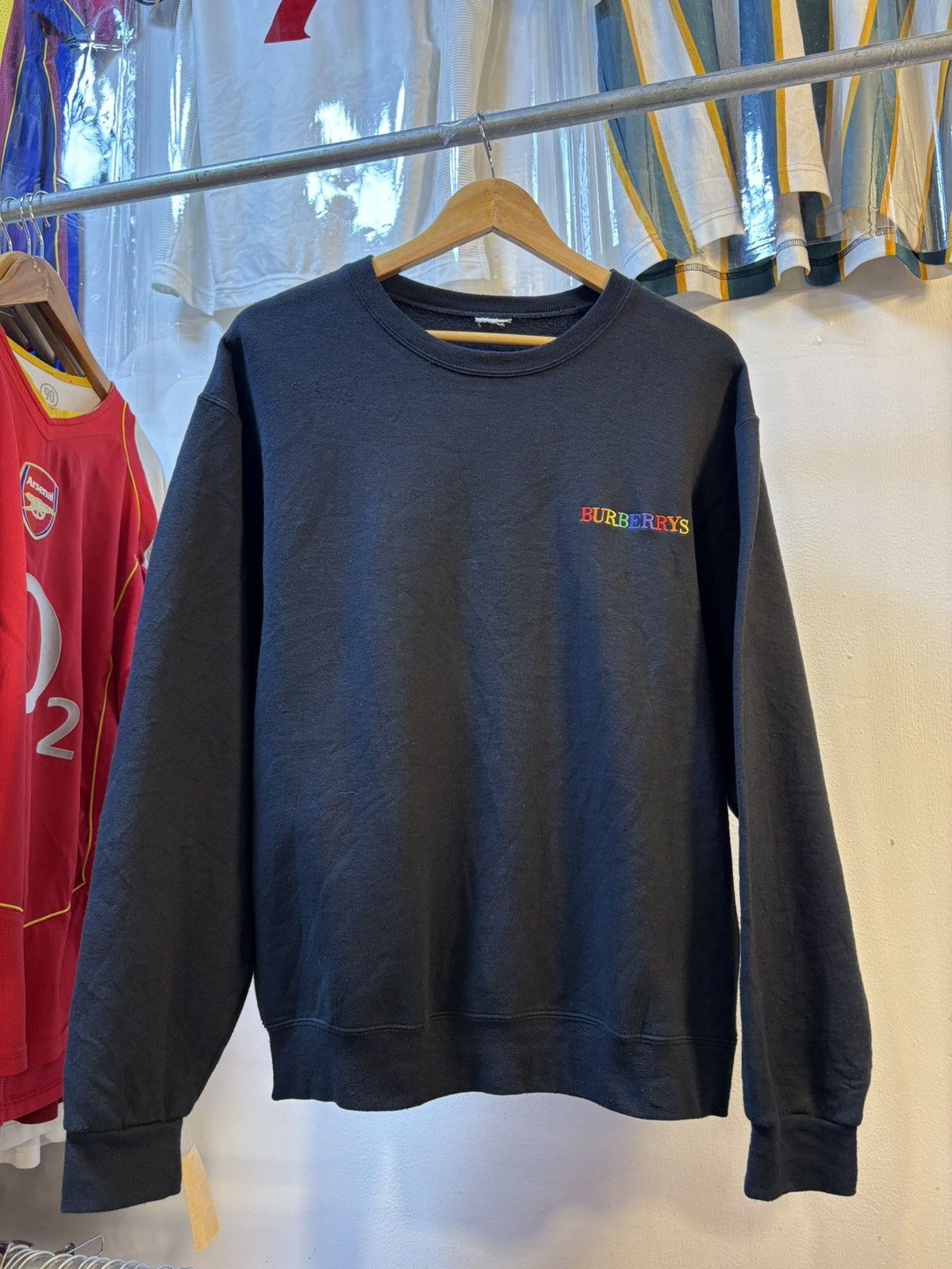 Burberry Vintage Burberry Sweatshirt Crewneck Sweater Size US L / EU 52-54 / 3 - 4 Thumbnail