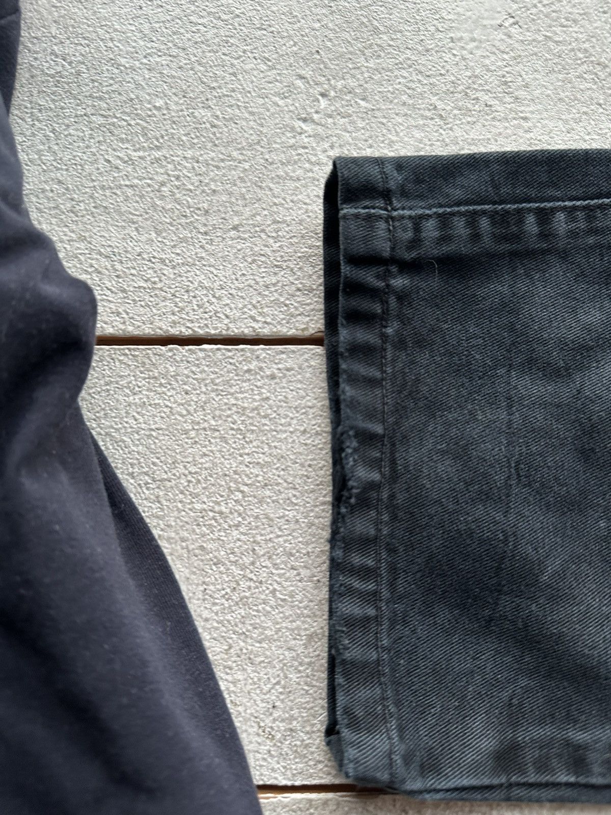 Armani 🚨Y2K WOMEN ARMANI JEANS WITH LOGO AVANT GARDE DENIM PANTS Size 29" - 19 Thumbnail