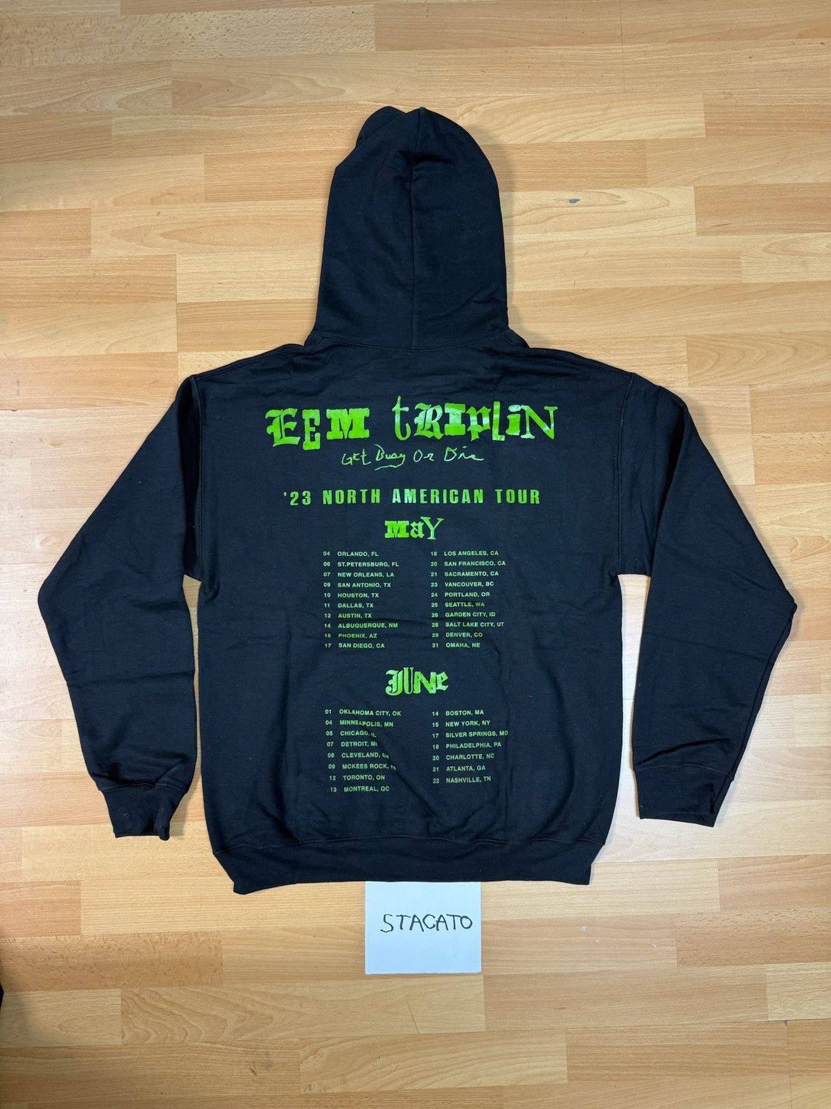 Band Tees × Rap Tees Eem Triplin LV Boondocks Hoodie Medium Size US M / EU 48-50 / 2 - 3 Thumbnail