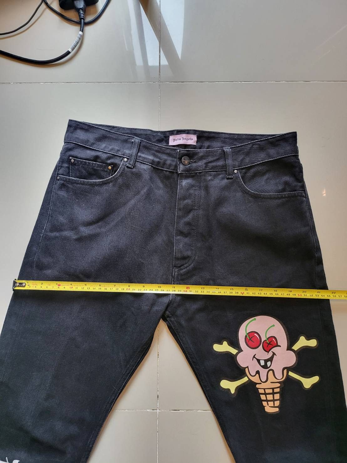 Icecream × Palm Angels Palm Angels X Ice Cream Denim Pants Size US 32 / EU 48 - 2 Thumbnail