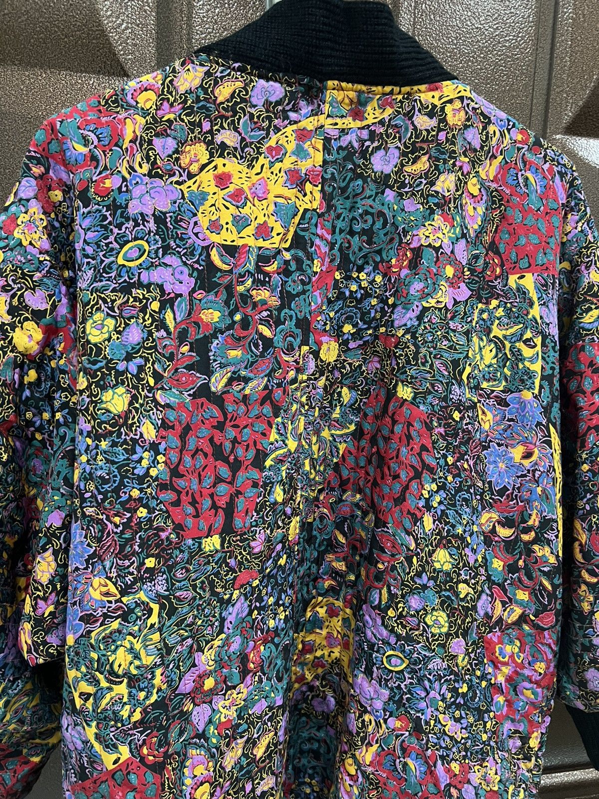 Japanese Brand Vintage Japanese Boho Batwing Flower Kimono Cardigan Size L / US 10 / IT 46 - 9 Thumbnail