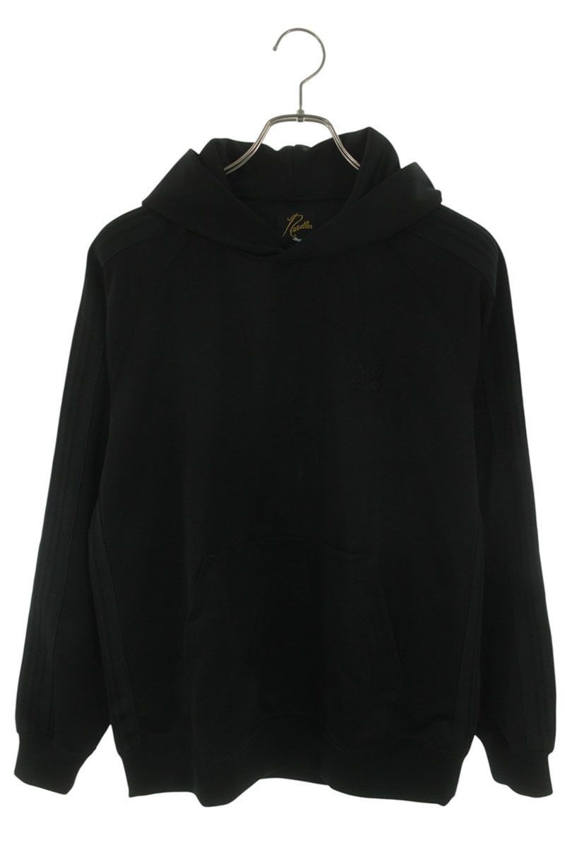 Needles Needles Logo Embroidered Polyester Hoodie Black Size S Size US S / EU 44-46 / 1 - 1 Thumbnail