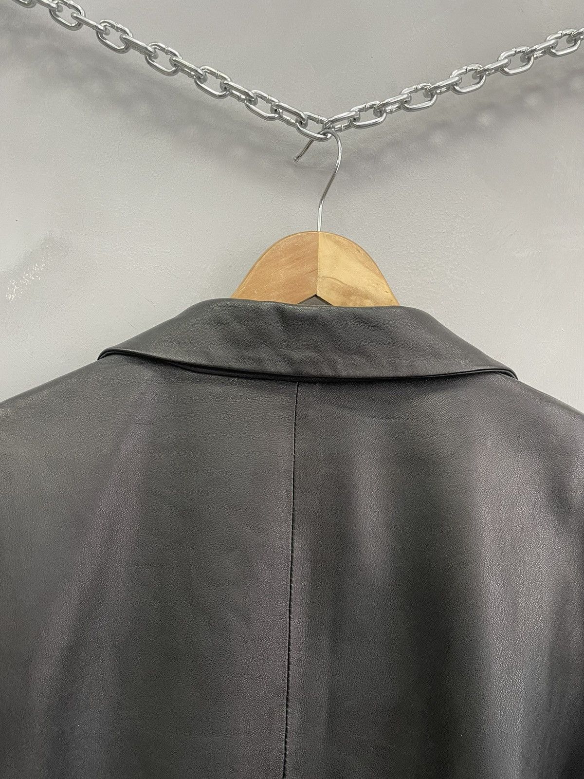 Marlboro Classics × Vintage AVANT GARDE LONG LEATHER COAT JACKET MARLBORO CLASSIC Size US XL / EU 56 / 4 - 10 Thumbnail