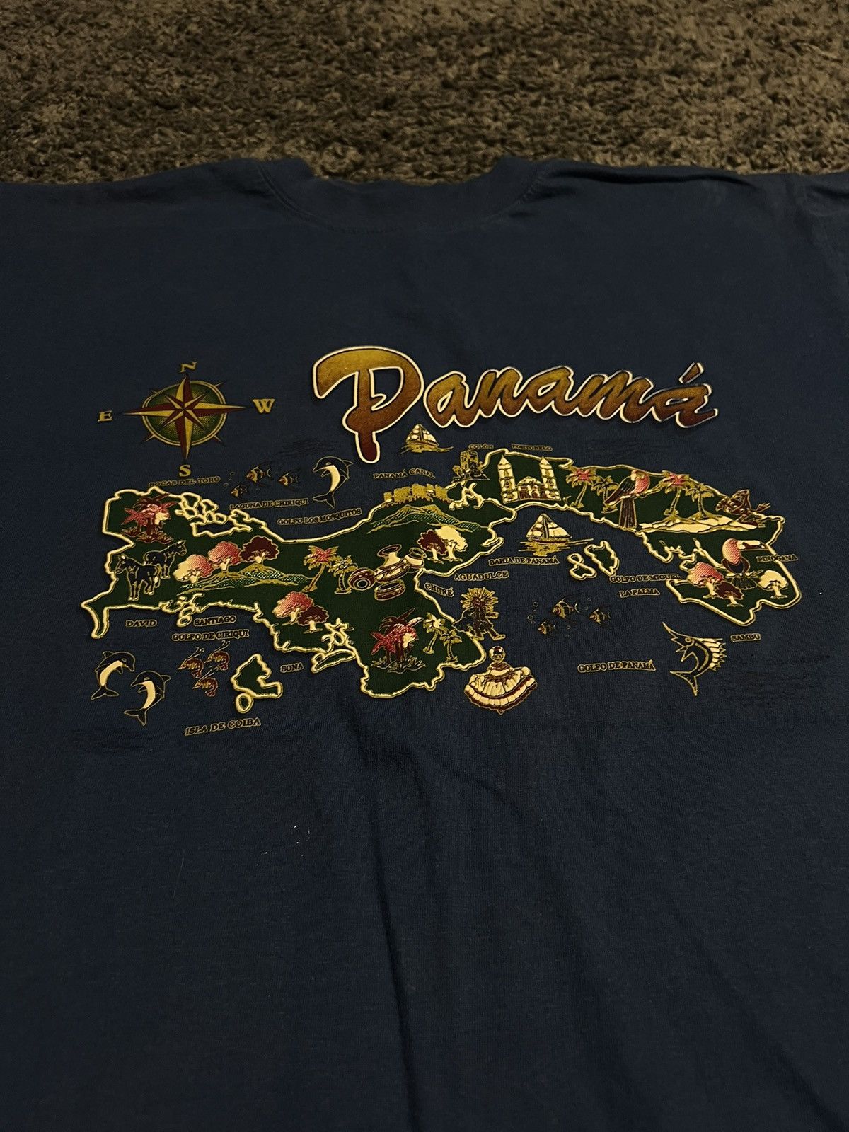 Japanese Brand × Other × Vintage Panamá Travel Tee Size US S / EU 44-46 / 1 - 2 Thumbnail