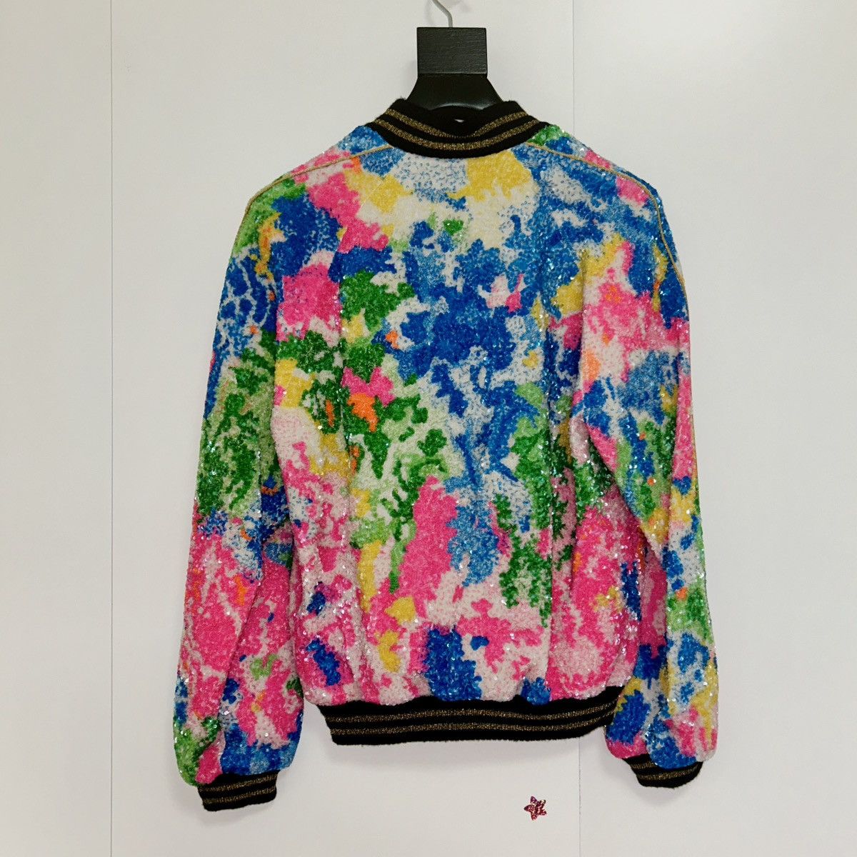 Saint Laurent Paris SAINT LAURENT PARIS BY HEDI SLIMANE 16SS SEQUIN BOMBERJACKET Size US S / EU 44-46 / 1 - 6 Thumbnail