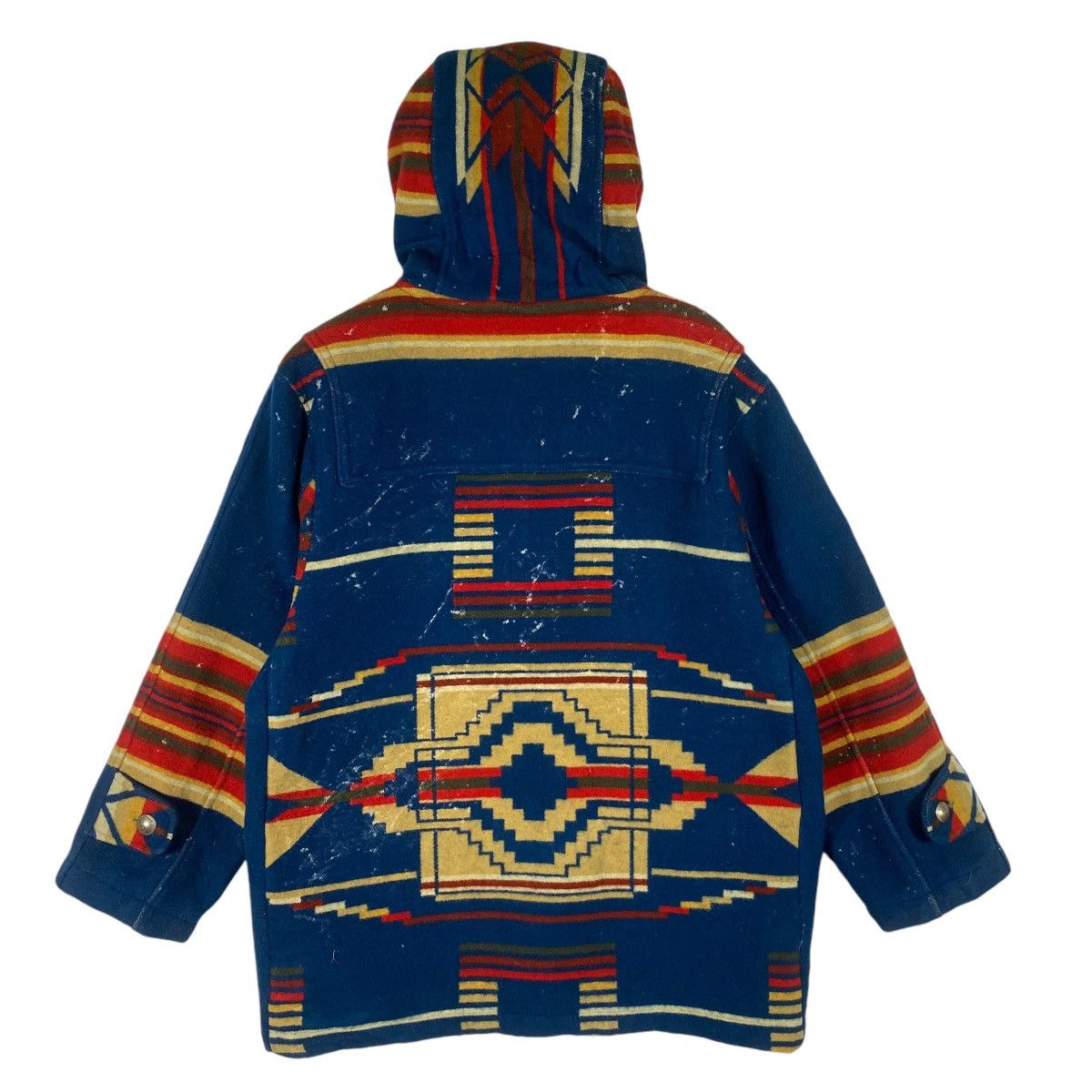 Vintage Vintage 90s Acoustic Native American Wool Hoodie Size US M / EU 48-50 / 2 - 14 Thumbnail