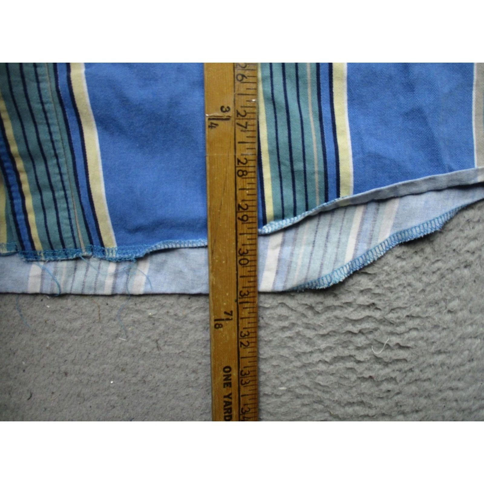 Wrangler VINTAGE Wrangler Shirt Mens XL Blue Striped Brushpopper Button Up Western Size US XL / EU 56 / 4 - 6 Thumbnail