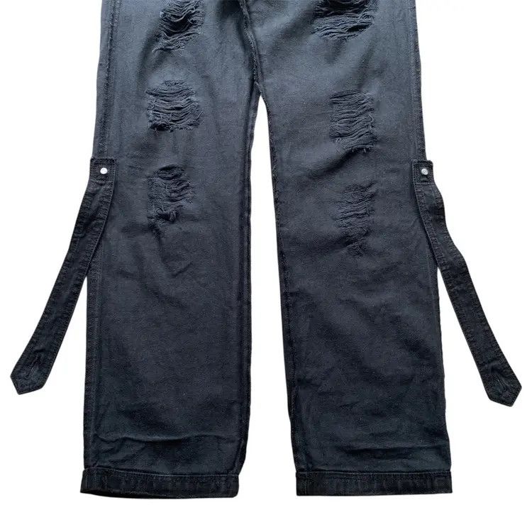 Hysteric Glamour Algonquins Ifsixwasnine Studed Distressed Pants Size US 30 / EU 46 - 6 Thumbnail