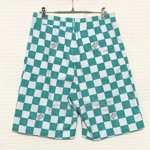 Louis Vuitton Louis Vuitton Check Drawstring Shorts Men. Size US 40 / EU 56 - 2 Thumbnail