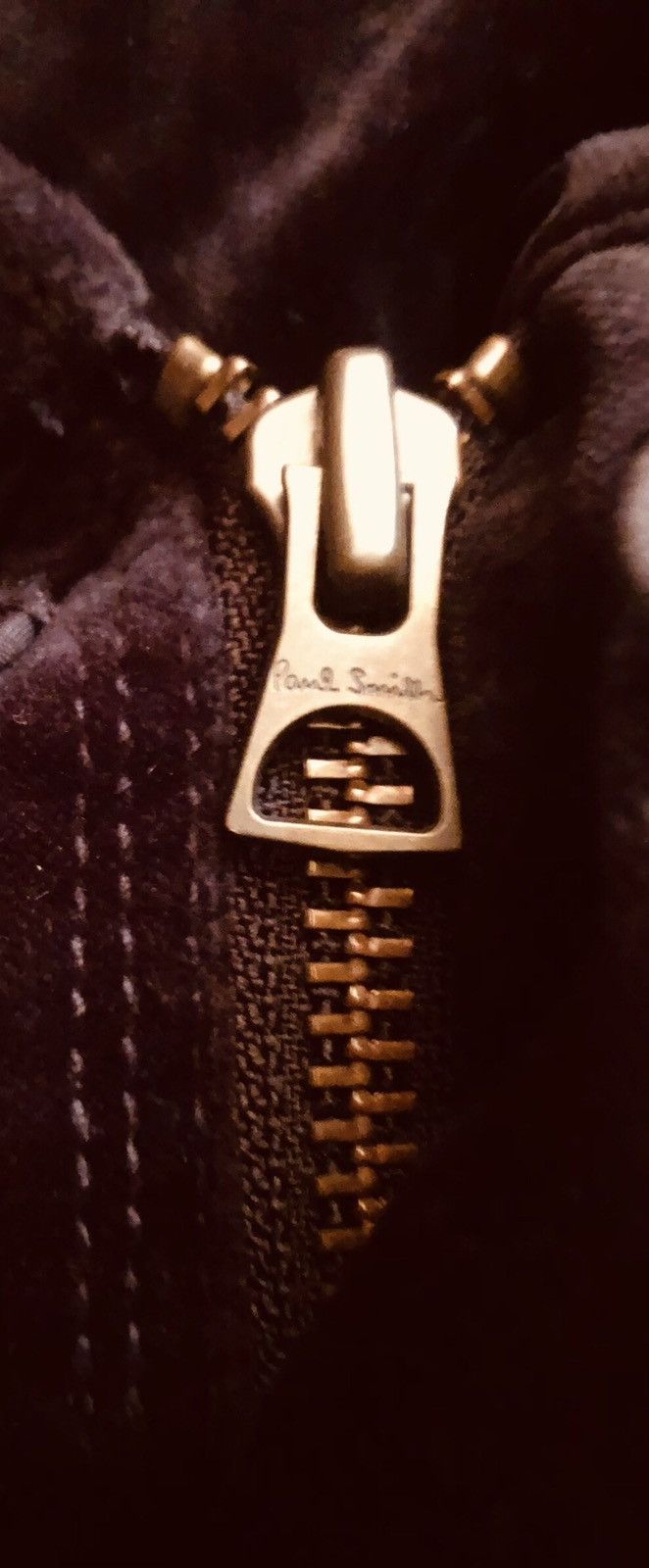 Paul Smith Paul Smith Jeans Black Velvet Zipper Jacket Size US L / EU 52-54 / 3 - 7 Thumbnail