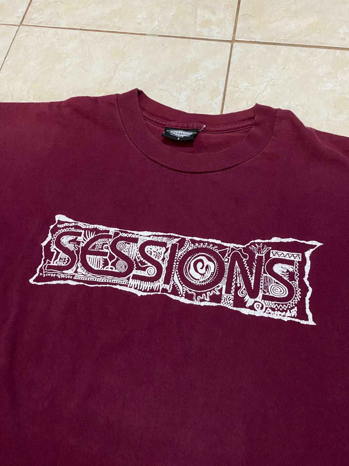Sessions Vintage 90s Sessions MFG Grigley , Birdhouse Flip Powell Size US L / EU 52-54 / 3 - 3 Thumbnail
