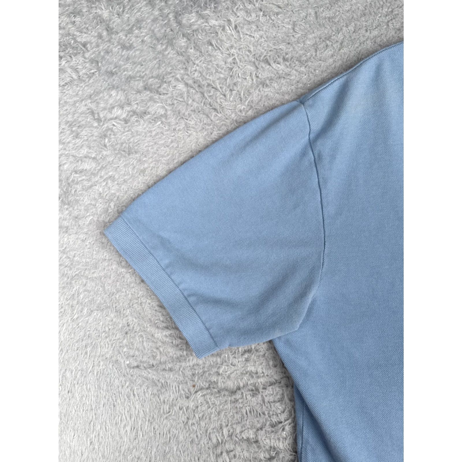 Ralph Lauren VINTAGE Ralph Lauren Polo Shirt Men L Blue 100% Cotton Short Sleeve Polo Shirt Mens Modern American Sports Shirt Size US L / EU 52-54 / 3 - 3 Thumbnail