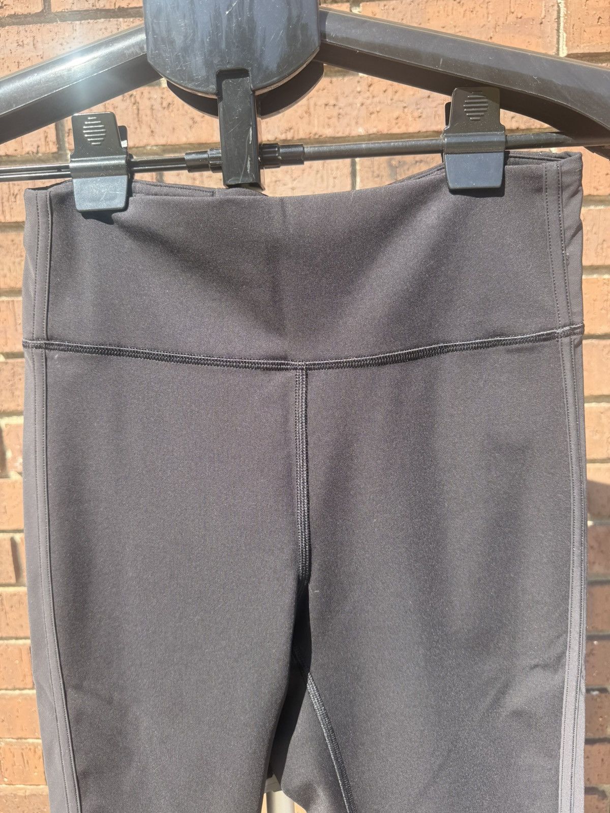 Lululemon Lululemon Align High-Rise Cropped Leggings Black LW6AD8S Size 28" / US 6 / IT 42 - 3 Thumbnail