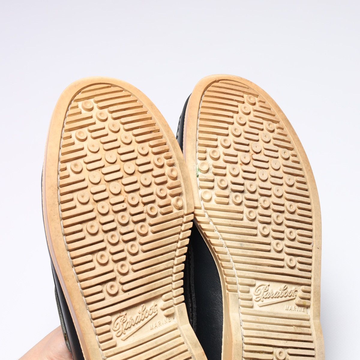 Paraboot Paraboot Veritable Mocassin Navy Leather Moccasin Shoes Size US 7.5 / EU 40-41 - 16 Thumbnail