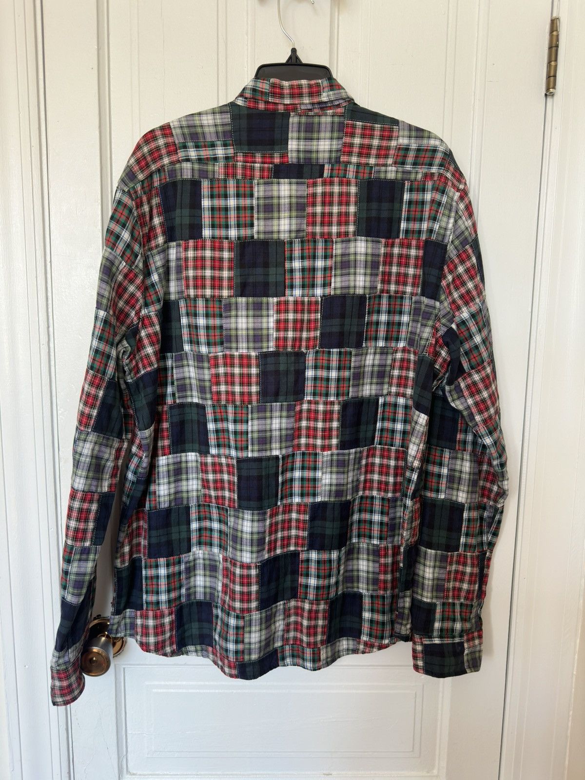 Denim & Supply Ralph Lauren × Polo Ralph Lauren Ralph Lauren Denim & Supply Patchwork Button Down Sz XL Size US XL / EU 56 / 4 - 3 Thumbnail