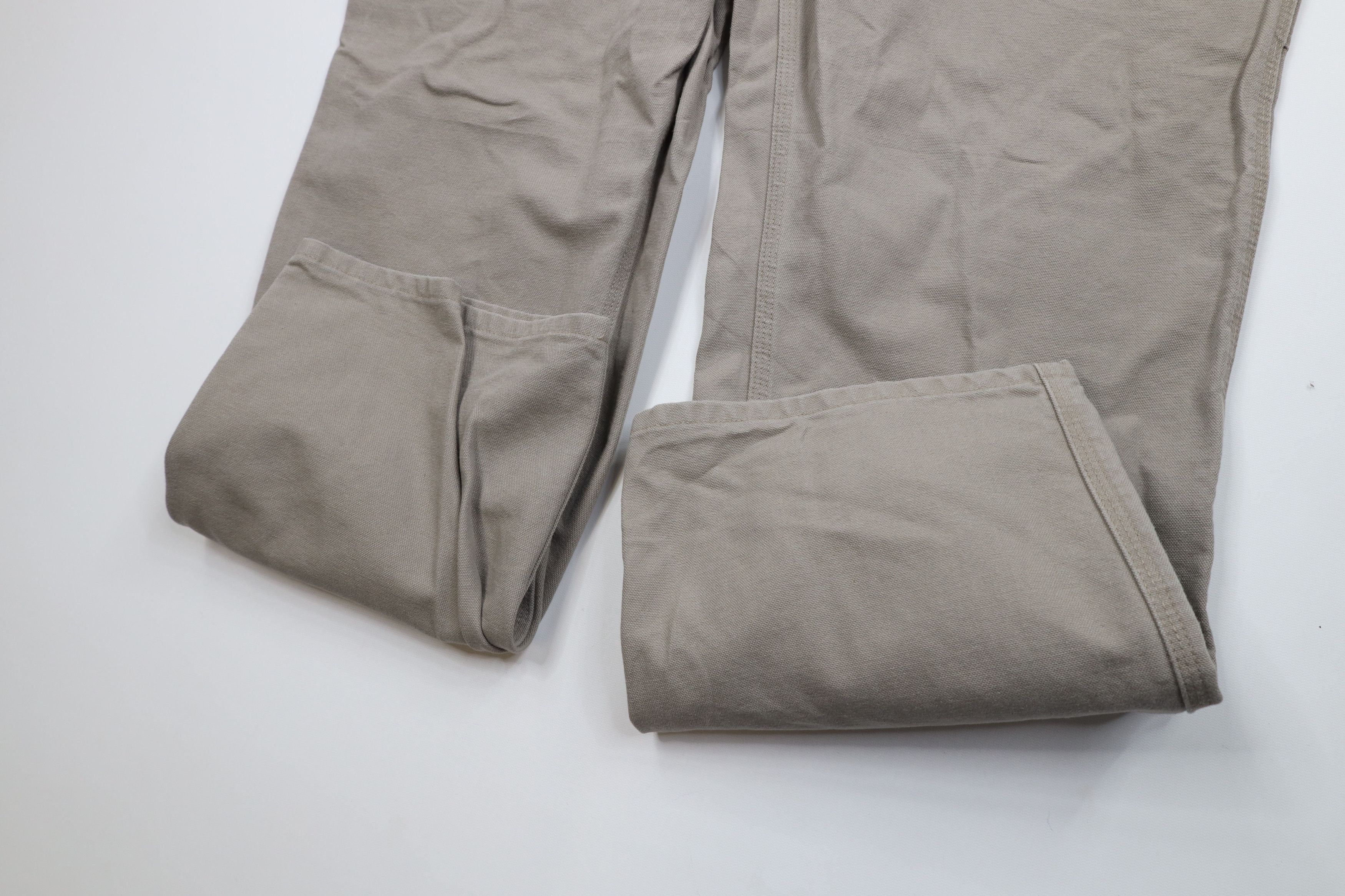 Carhartt Vintage Y2K Carhartt Wide Leg Dungaree Pants Desert Brown Size US 40 / EU 56 - 5 Thumbnail