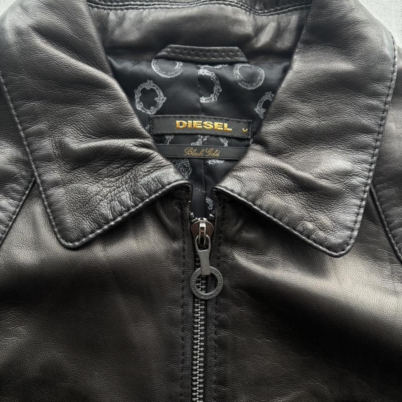 Diesel Black Gold DIESEL BLACK GOLD LEATHER JACKET Size M / US 6-8 / IT 42-44 - 6 Thumbnail