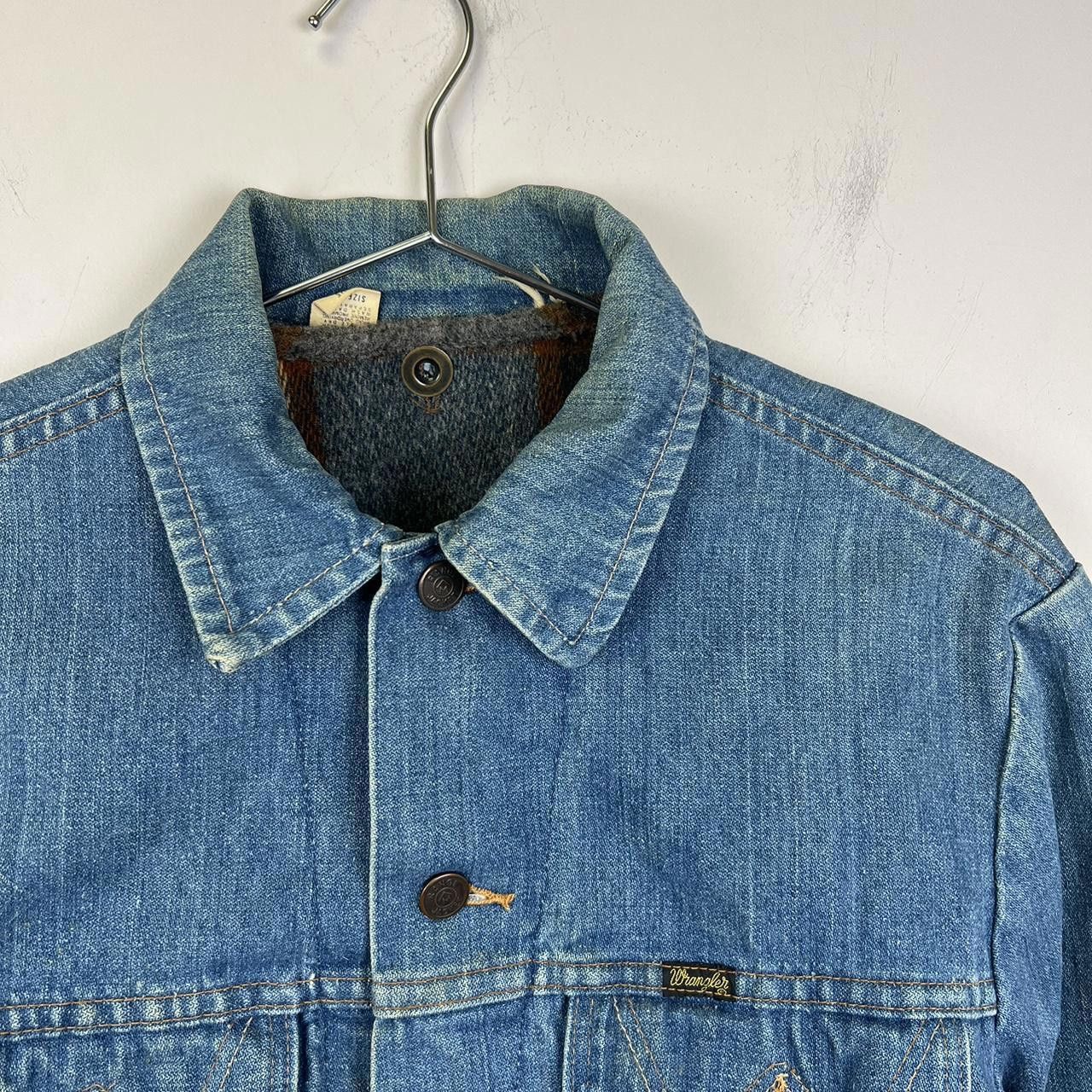 Wrangler Vintage 80s Wrangler Denim Jacket denim jacket Size US S / EU 44-46 / 1 - 3 Thumbnail