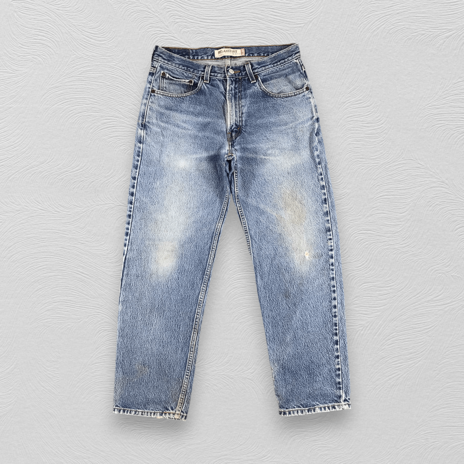Levi's × Supreme Supreme Levis Pinstripe 550 Jeans blue | Grailed