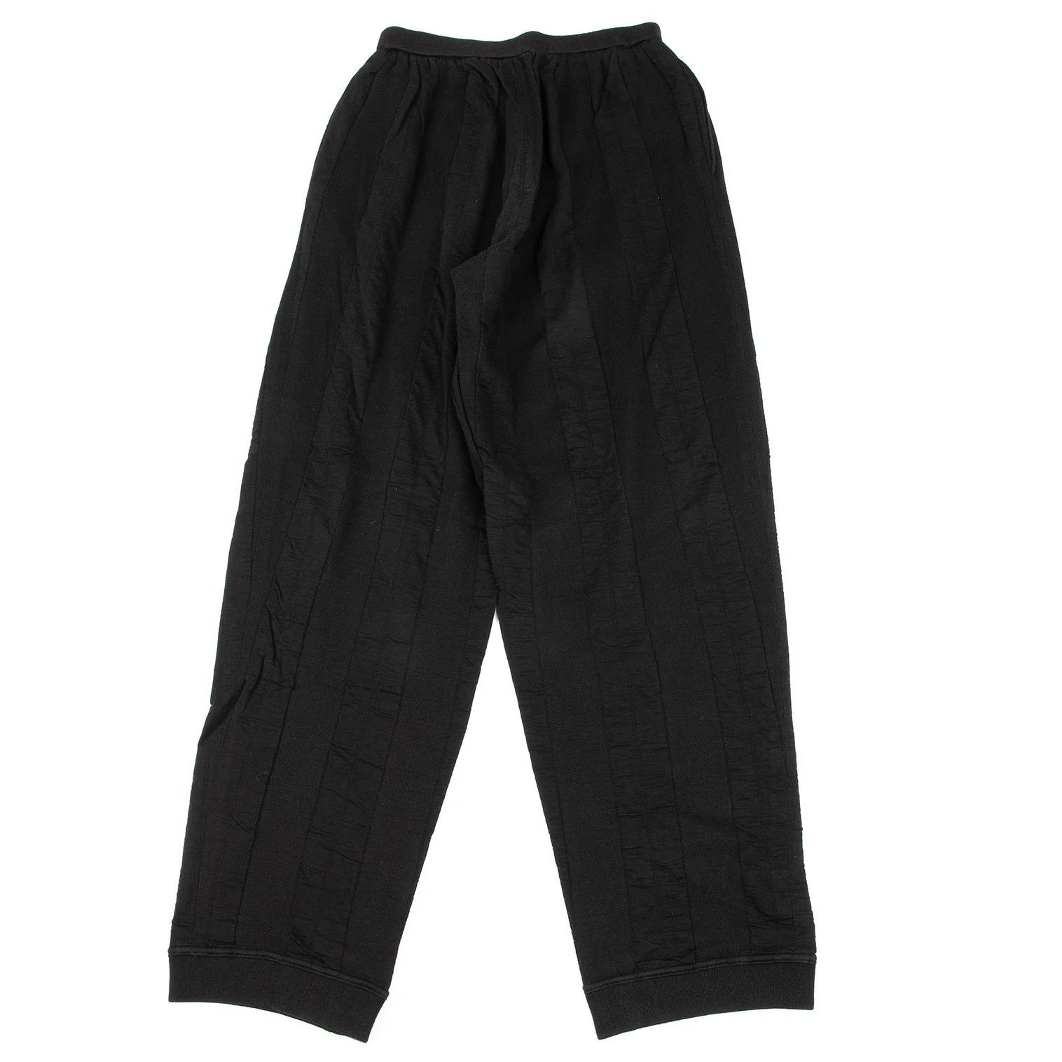 Issey Miyake Stripe Weave Easy Pants in Black, Size M Size US 34 / EU 50 - 7 Thumbnail