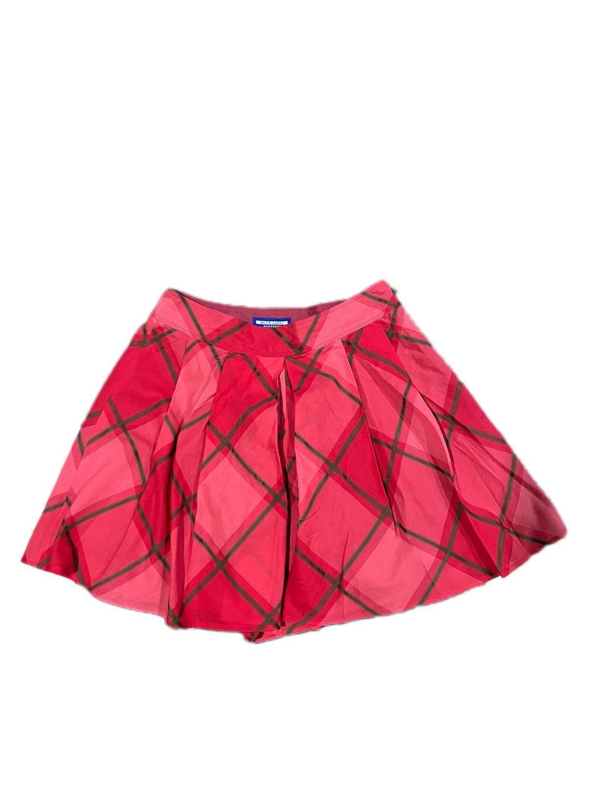 image of Authentic Burberry Blue Label Short Pant Skirt in Red, Women's (Size 24)