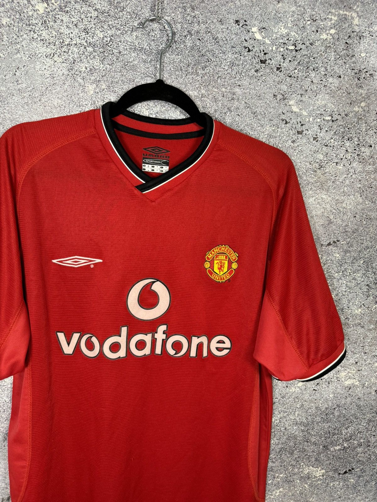 Umbro Vintage Manchester United 2000/02 Umbro Soccer Jersey Size US M / EU 48-50 / 2 - 2 Thumbnail