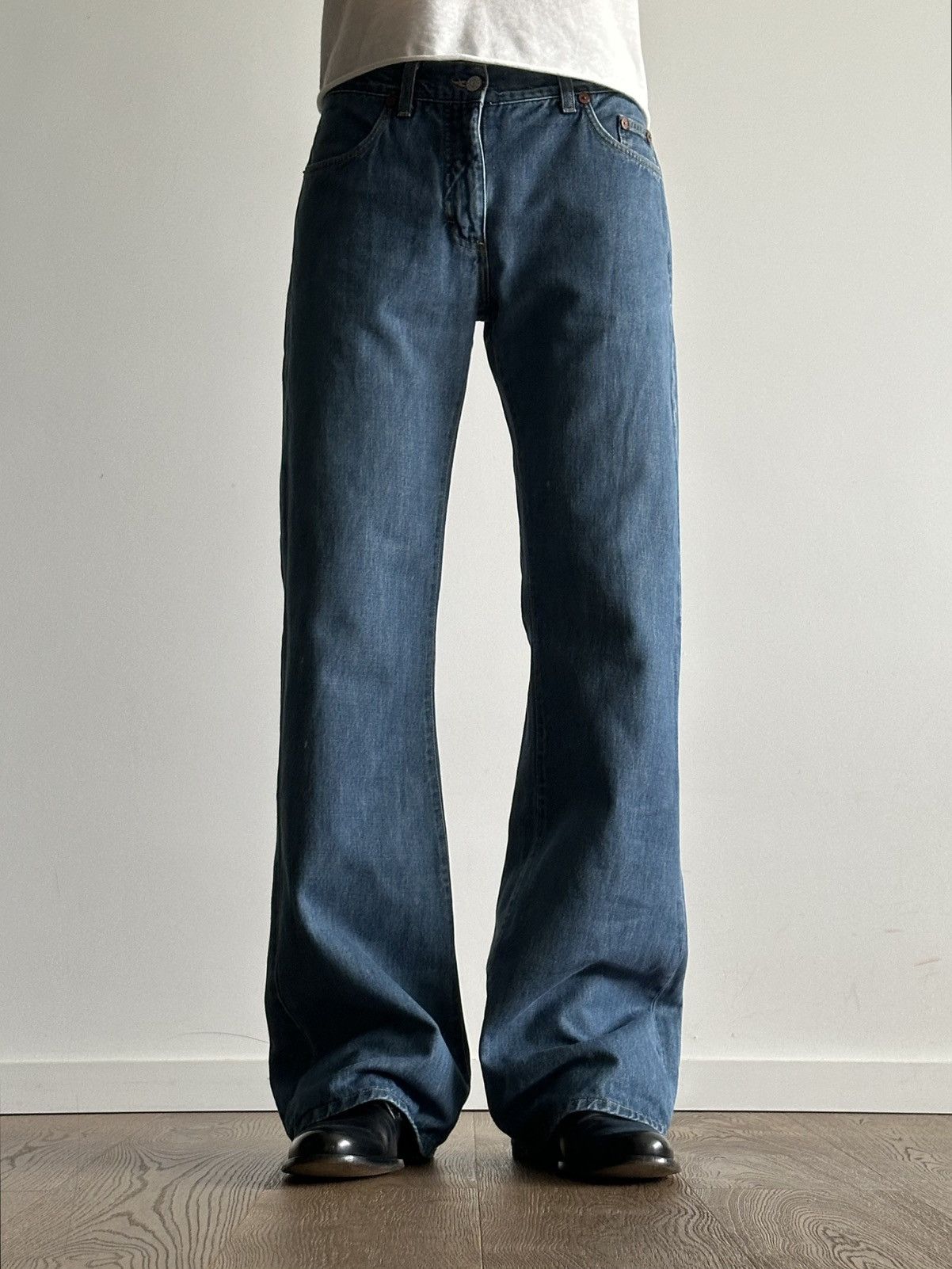 Gucci × Tom Ford Gucci by Tom Ford SS04 Flared Denim Jeans | Grailed
