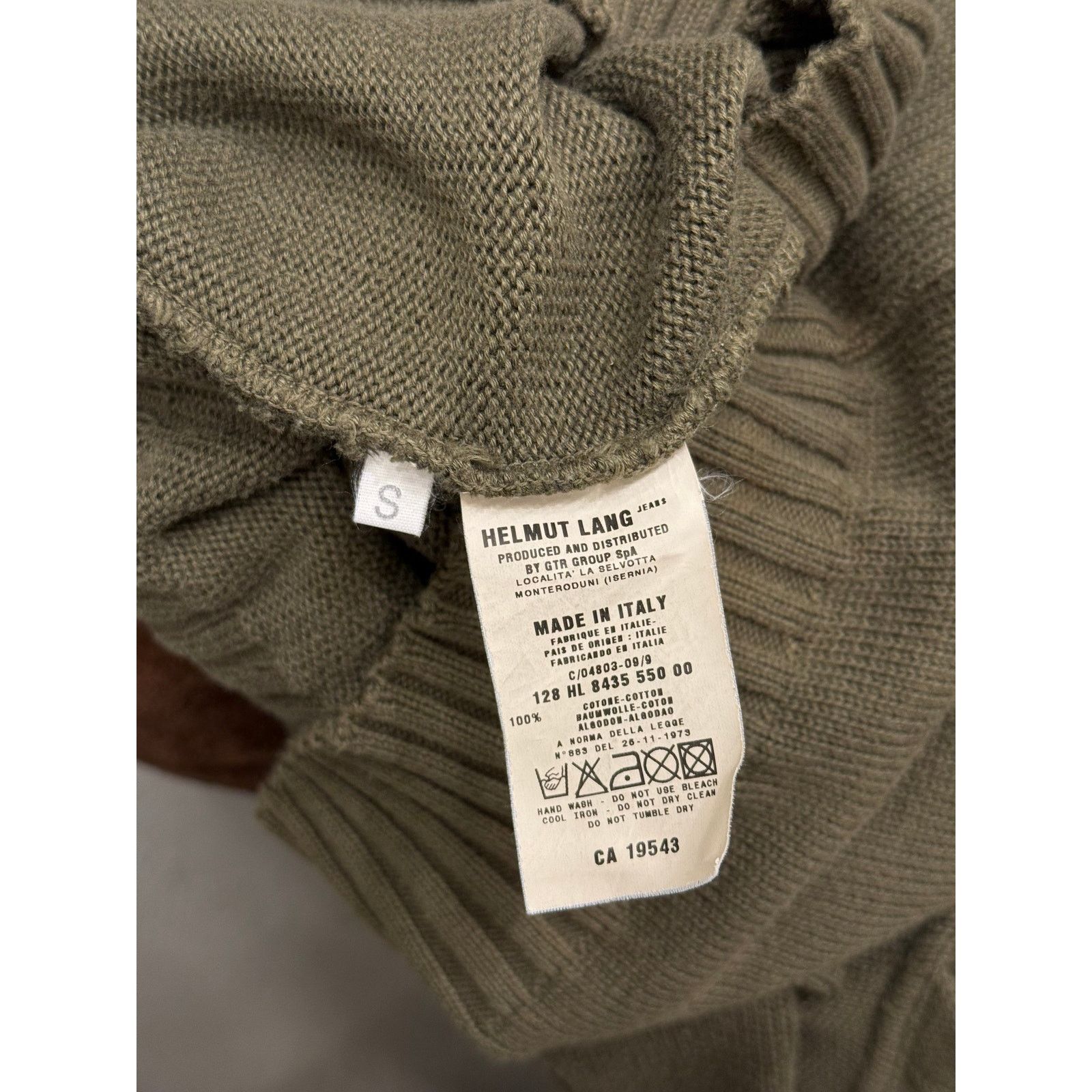 Helmut Lang 2000s Helmut Lang wool sleeveless knit vest Size US M / EU 48-50 / 2 - 6 Thumbnail