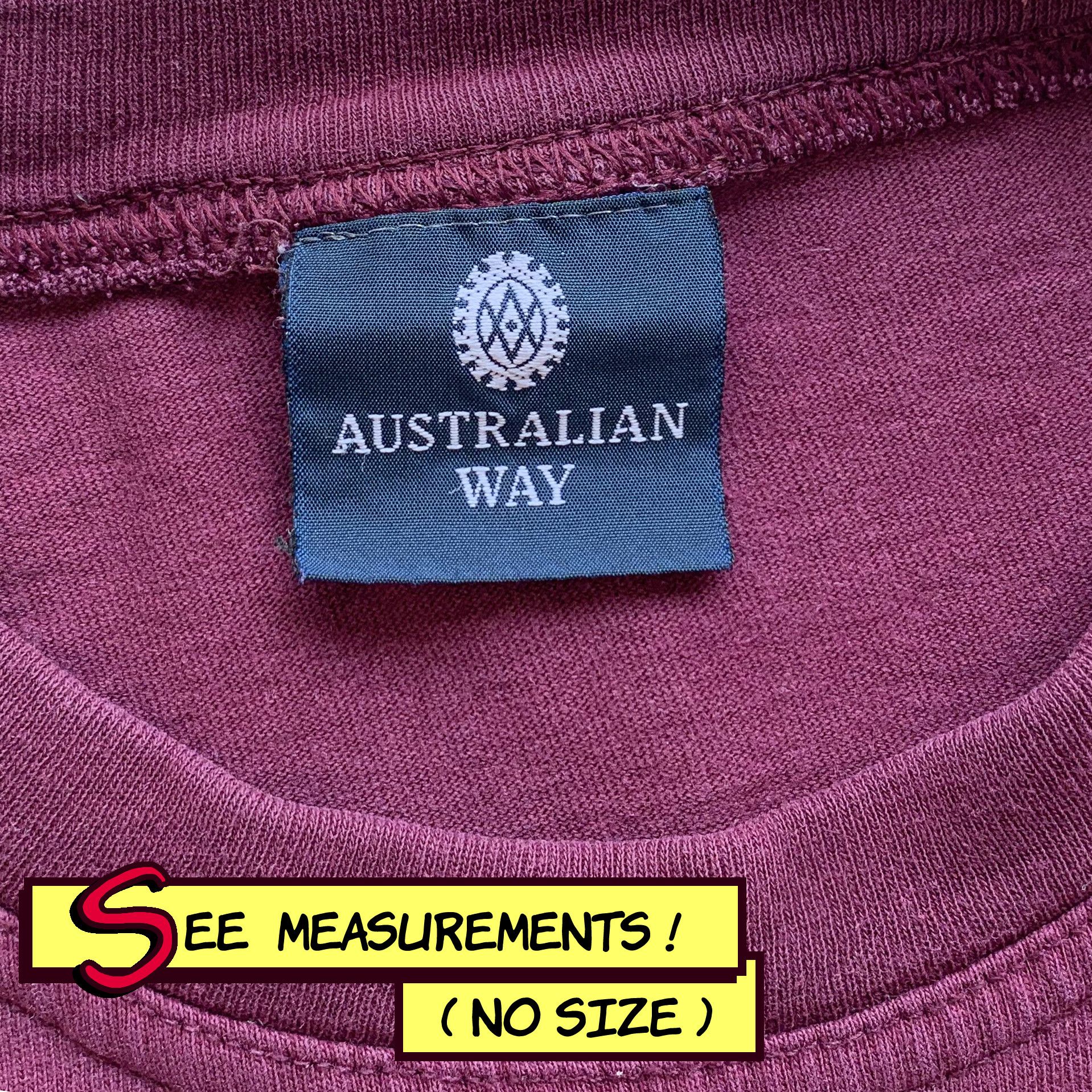 Other Y2K AUSTRALIA T Shirt JW Eastwood Aboriginal Art Tee Mozaic Size US M / EU 48-50 / 2 - 6 Thumbnail