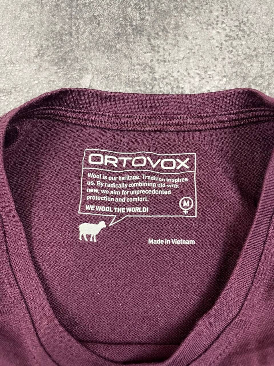 ORTOVOX Ortovox Women T-Shirt Burgundy Size M Size M / US 6-8 / IT 42-44 - 6 Thumbnail