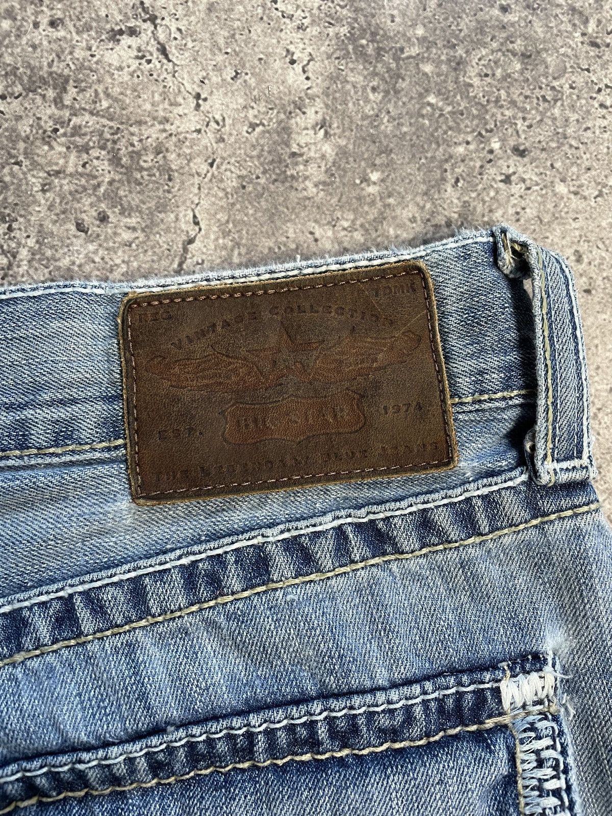True Religion Vintage Y2K Big Star Like True Religion Y2K Distressed Jeans Size US 36 / EU 52 - 8 Thumbnail