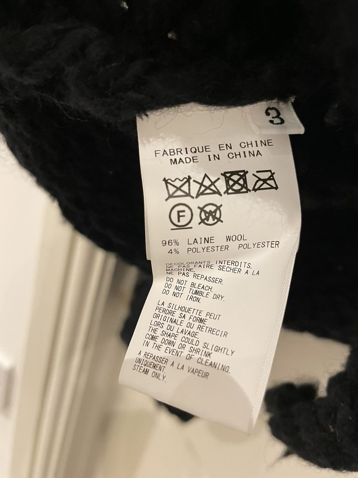 Yohji Yamamoto Yohji Yamamoto YYPH 20AW Destroyed Henley Knit Sweater Size US L / EU 52-54 / 3 - 6 Thumbnail