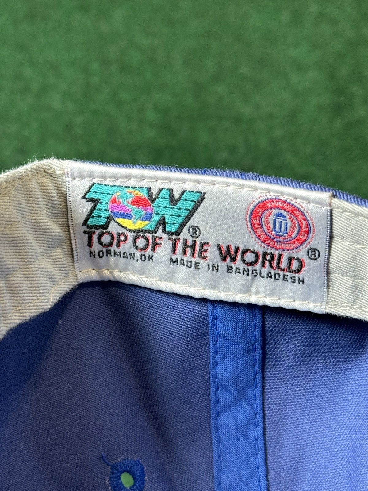 Top Of The World × Vintage Vintage 90s Pitt University Of Pittsburgh Script TOW Hat Size ONE SIZE - 7 Thumbnail