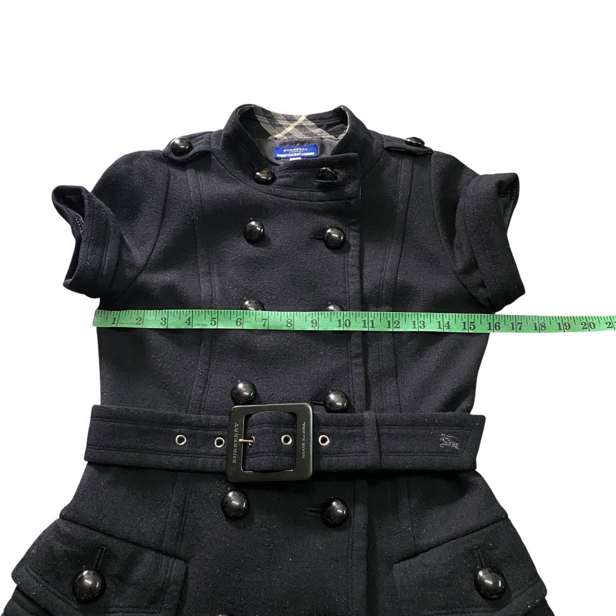 Burberry Burberry Blue Label Dress Wool Button Size 38 Black Color Size XS / US 0-2 / IT 36-38 - 13 Thumbnail