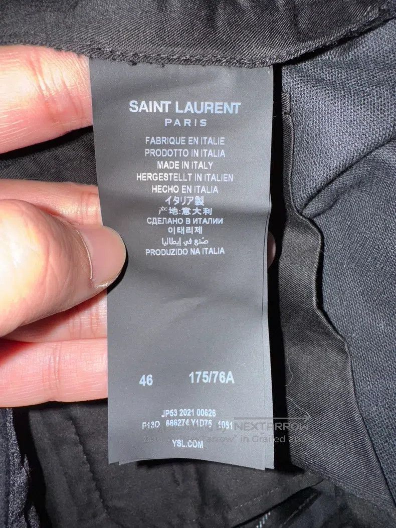 Saint Laurent Paris Saint Laurent Paris Velvet Trousers Size US 30 / EU 46 - 4 Thumbnail