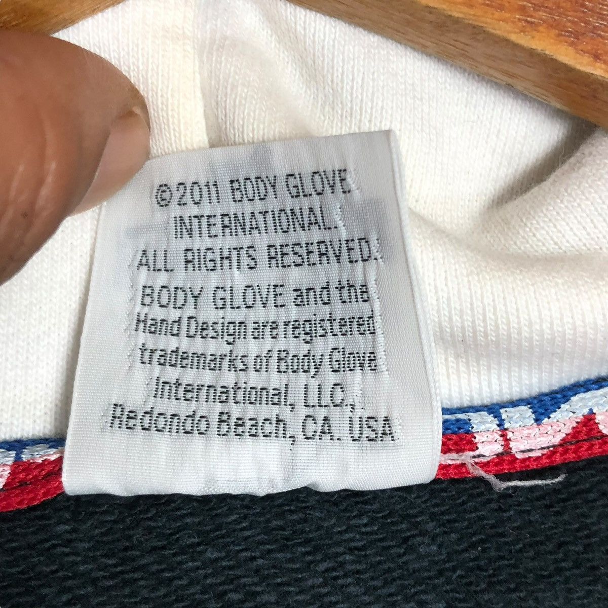Vintage Body Glove Tank Top Vest Hoodie Streetwear Designer