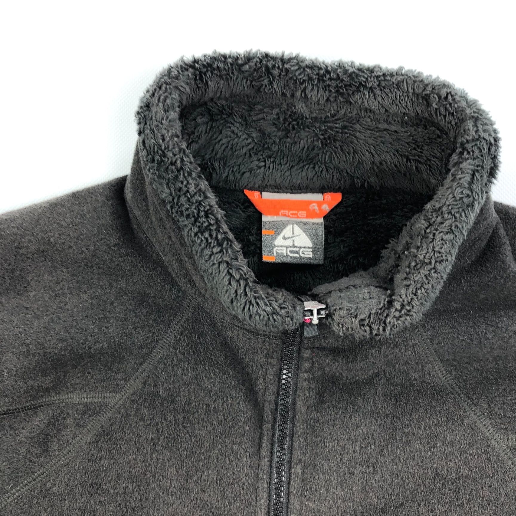 Nike ACG VINTAGE Nike ACG Fleece Jacket Womens M Full Zip Gray Regular Jacket Size M / US 6-8 / IT 42-44 - 2 Thumbnail