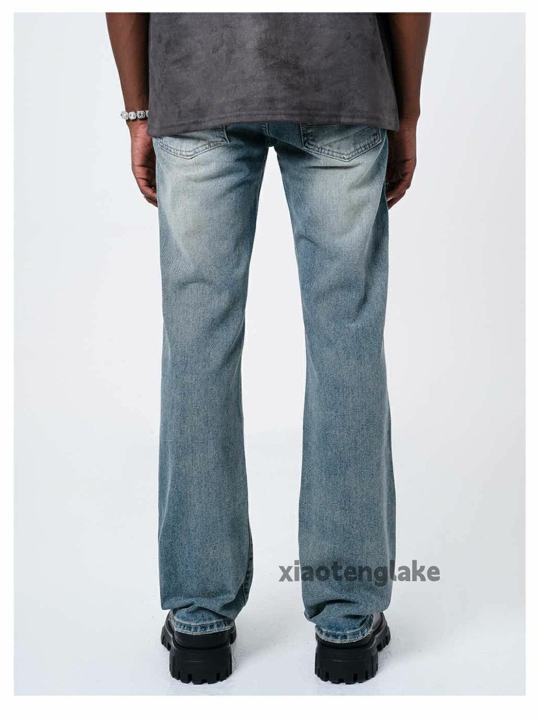 Jean × Vintage utility double knee skate hiphop carpenter jeans Size US 30 / EU 46 - 2 Thumbnail