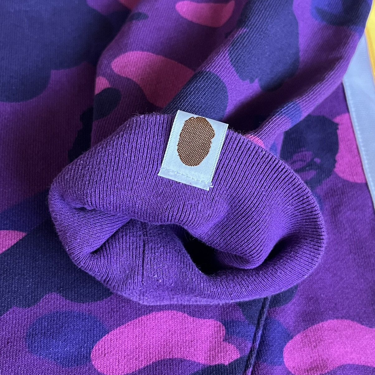 Bape A Bathing Ape Bape Color Camo Tape Stripe Pullover Hoodie Size US XL / EU 56 / 4 - 5 Thumbnail