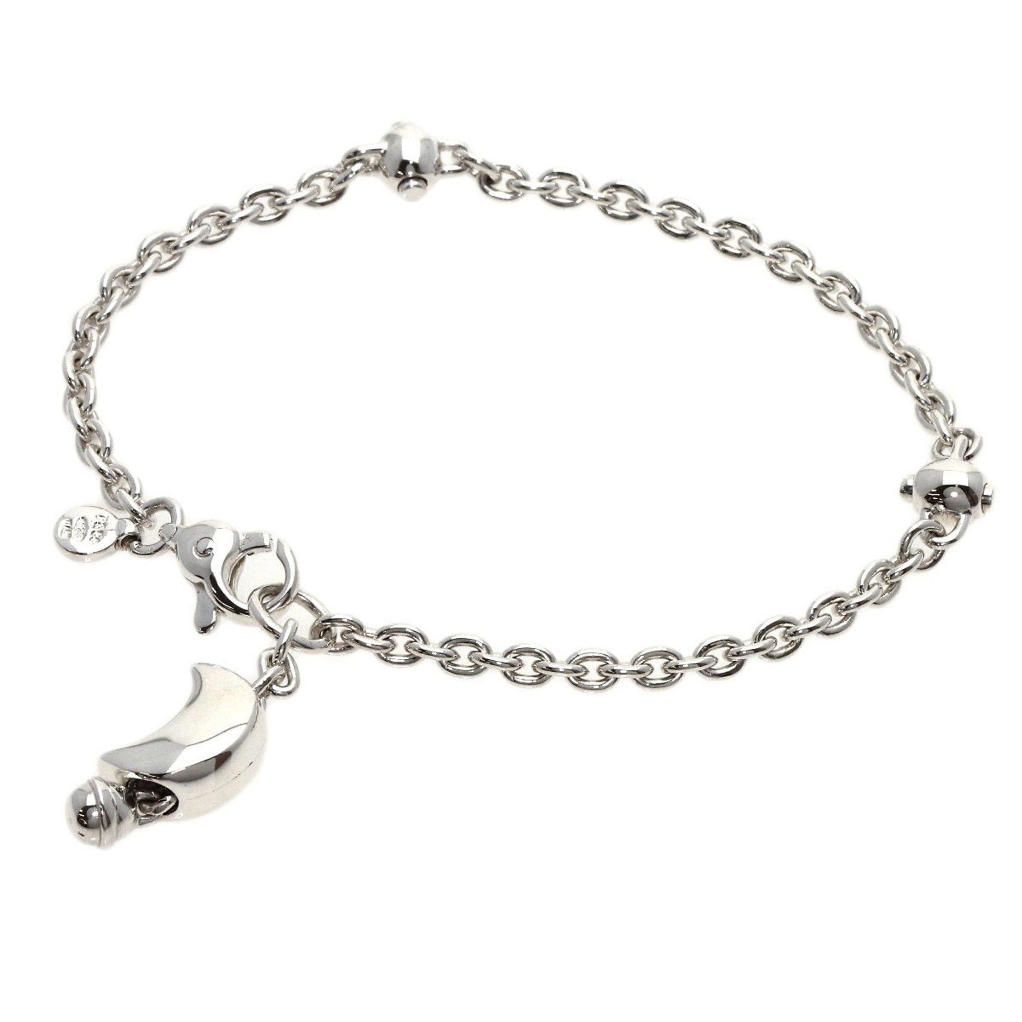 Tiffany Moon Crescent Bracelet Silver Women's